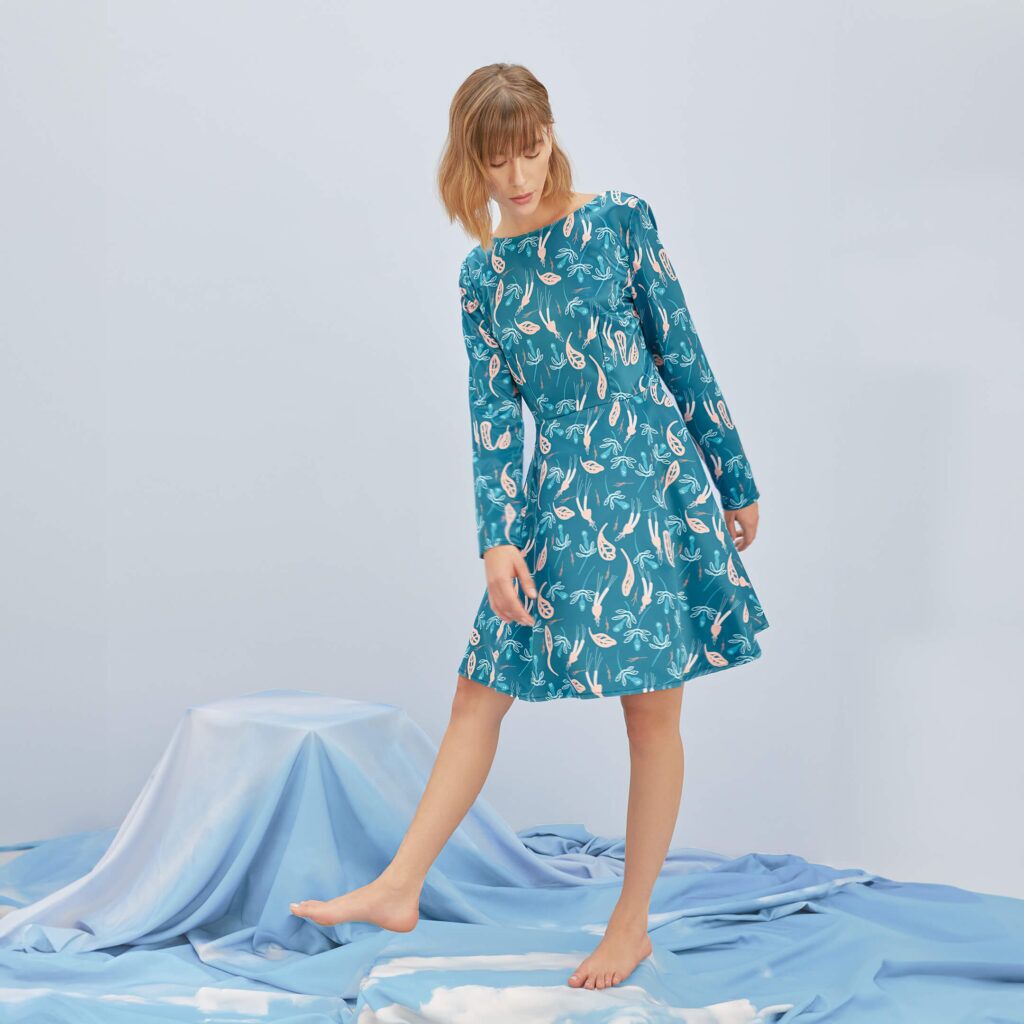 vestido de todos colores